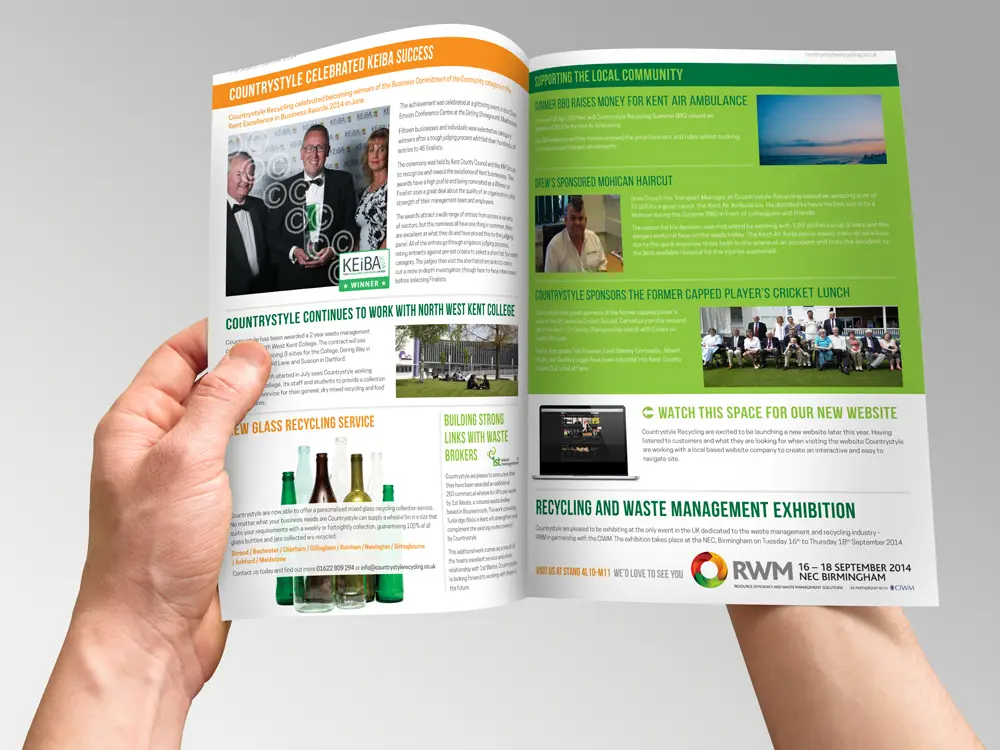 Country Style recycling newsletter