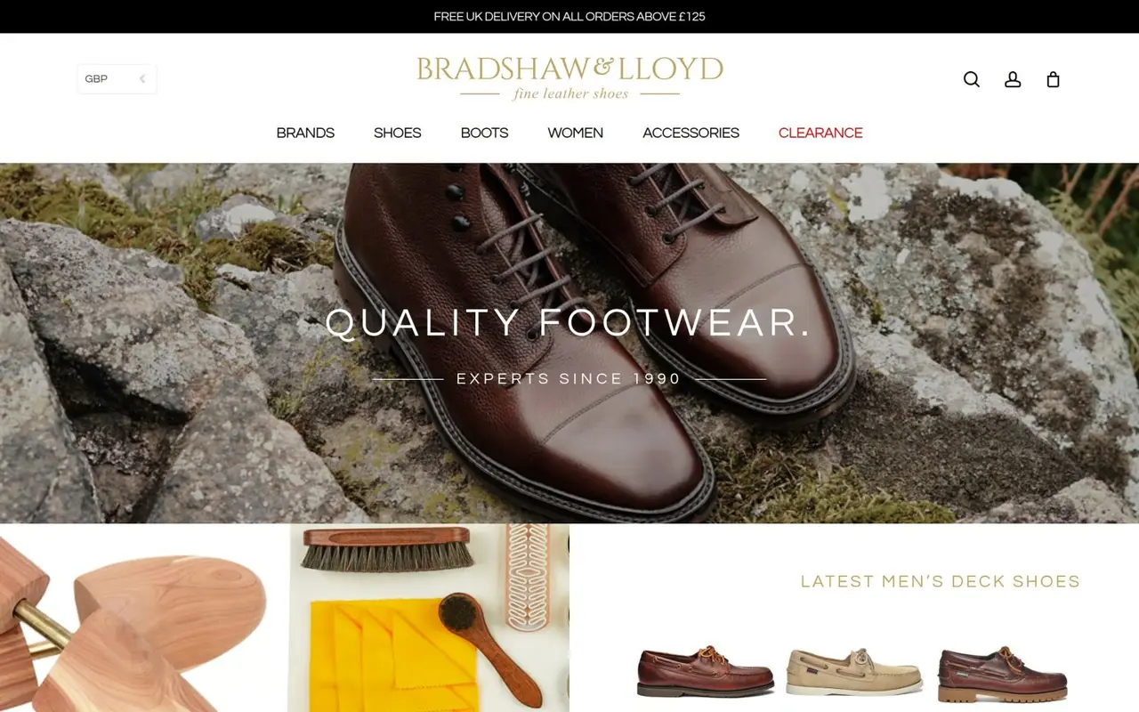 Bradshaw & Lloyd woocommerce